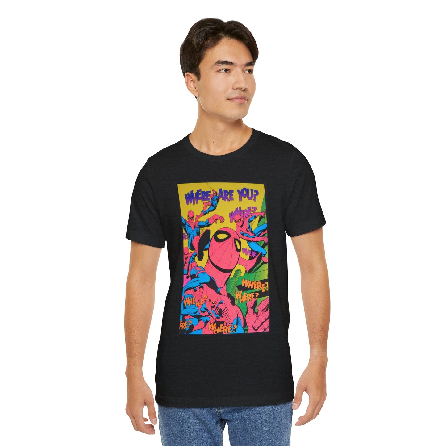 Groovy Spiderman Canna Tee •
