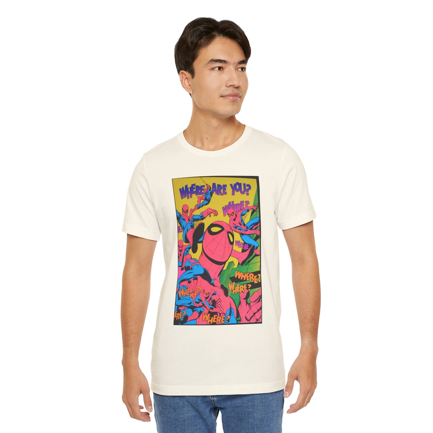 Groovy Spiderman Canna Tee •