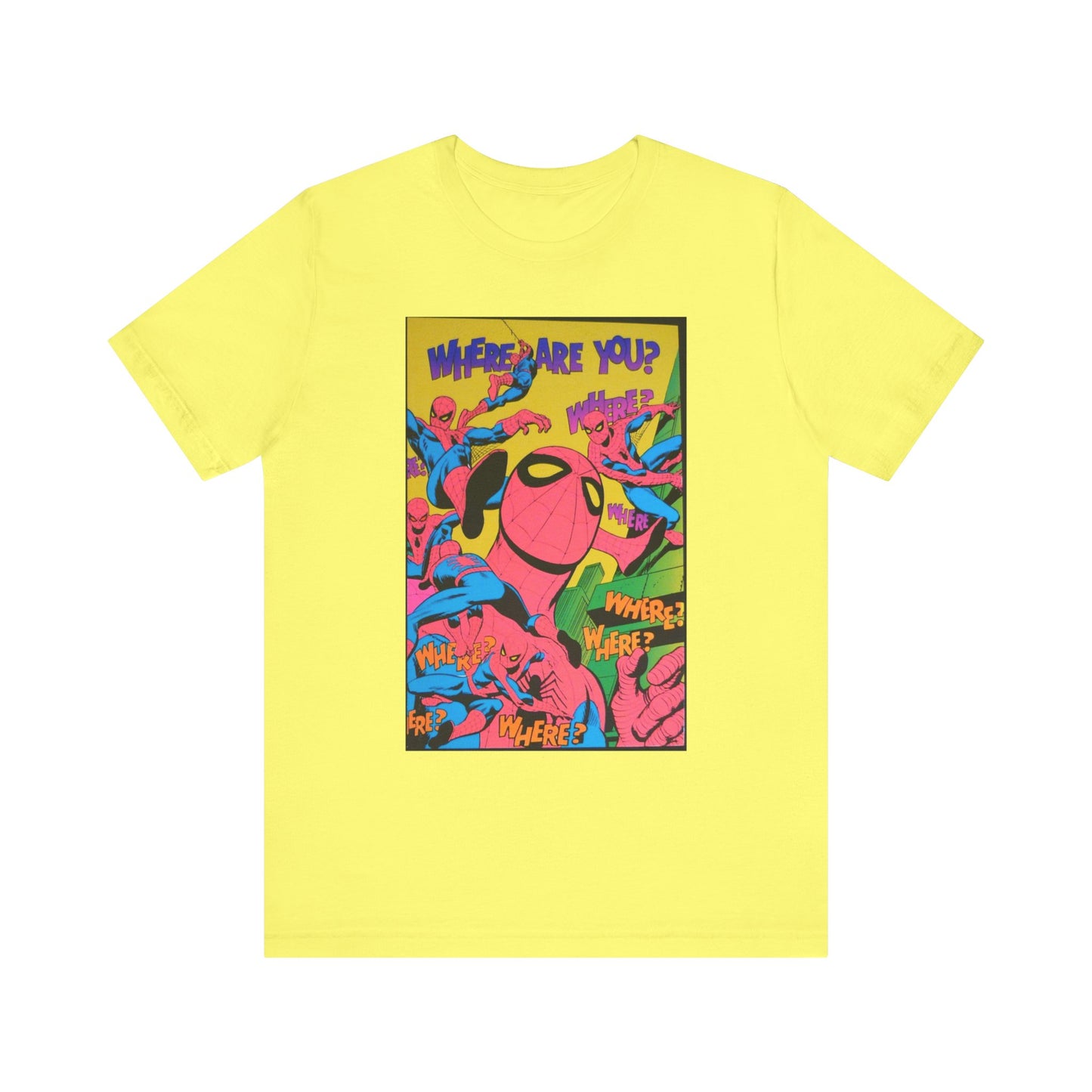 Groovy Spiderman Canna Tee •