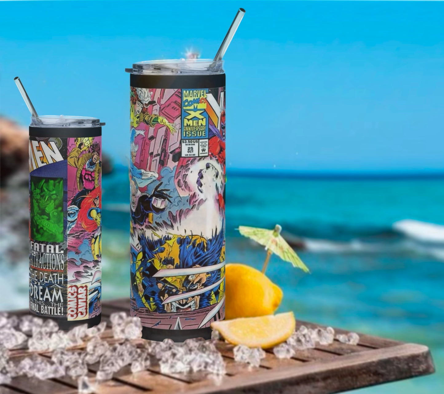 20oz Wolverine’s Fatal Attraction Stainless steel tumbler