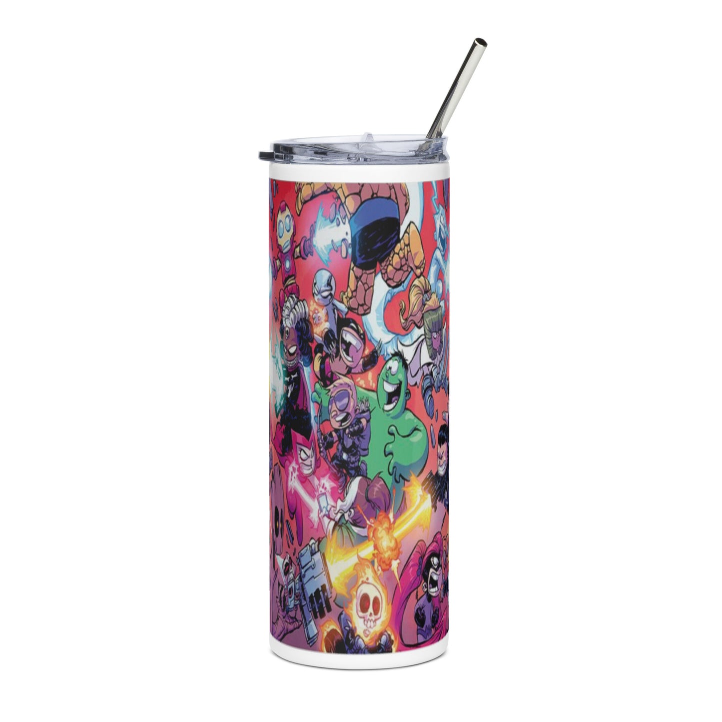 X-men v Avengers Stainless steel tumbler