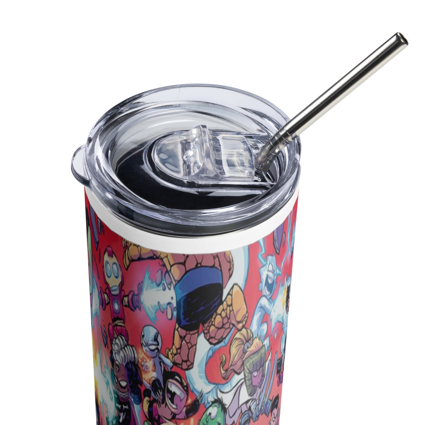 X-men v Avengers Stainless steel tumbler