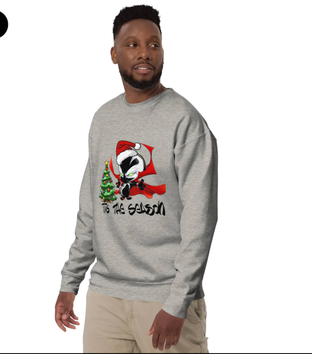 Christmas Spawn Sweatshirt (Grey)