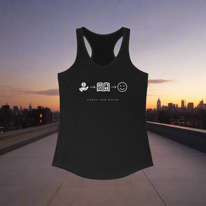 Women’s Money Comic Happy Tank