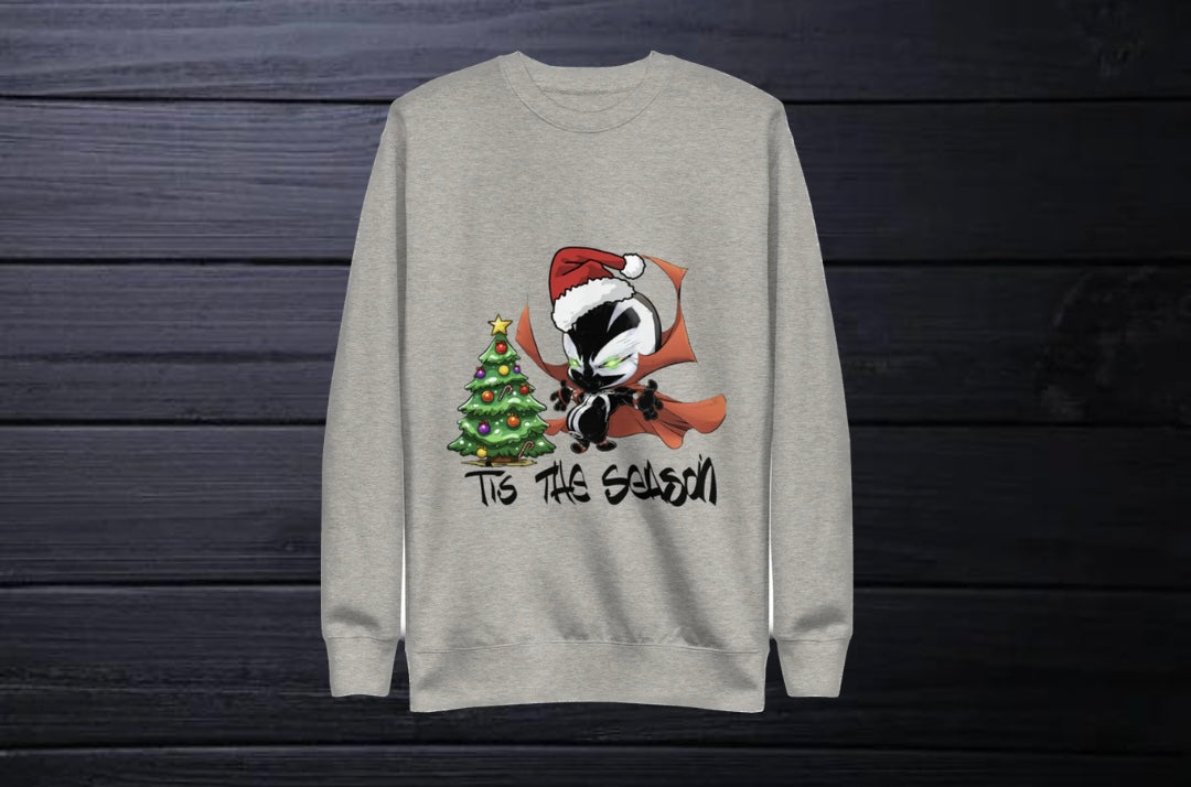Christmas Spawn Sweatshirt (Grey)