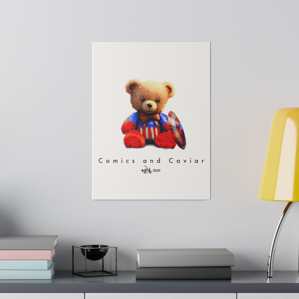 Captain Teddy Canvas