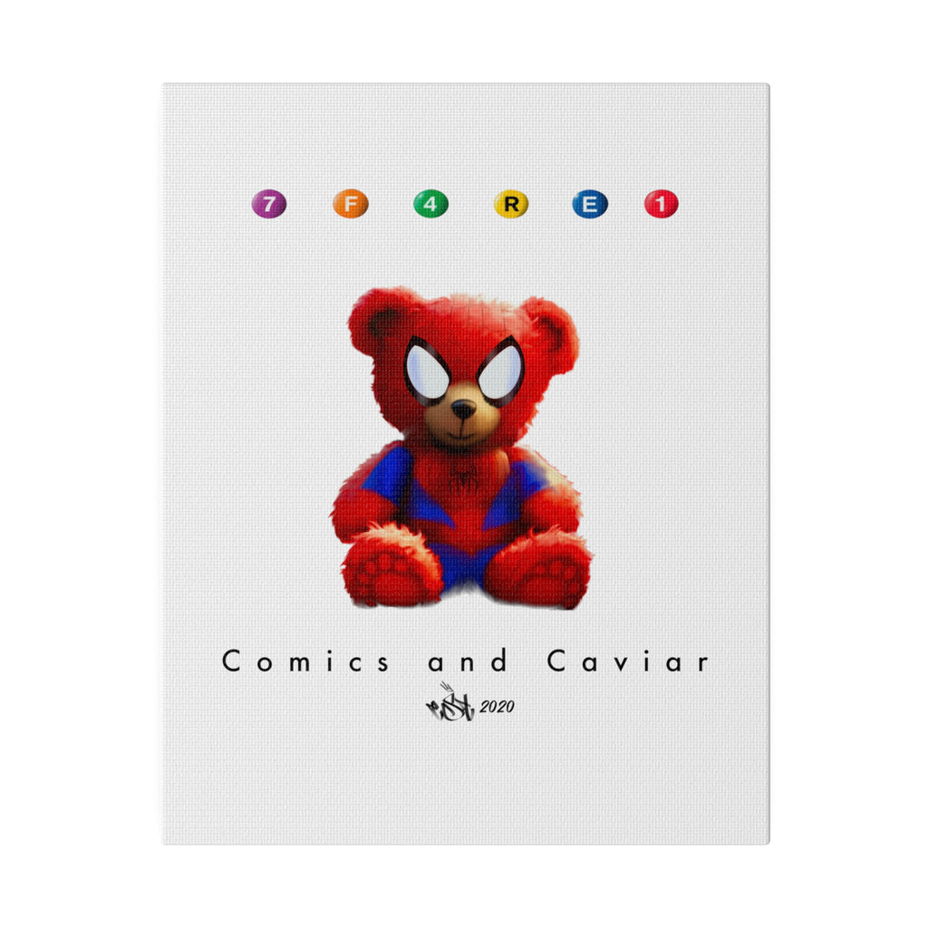 Spidey Bear Canvas