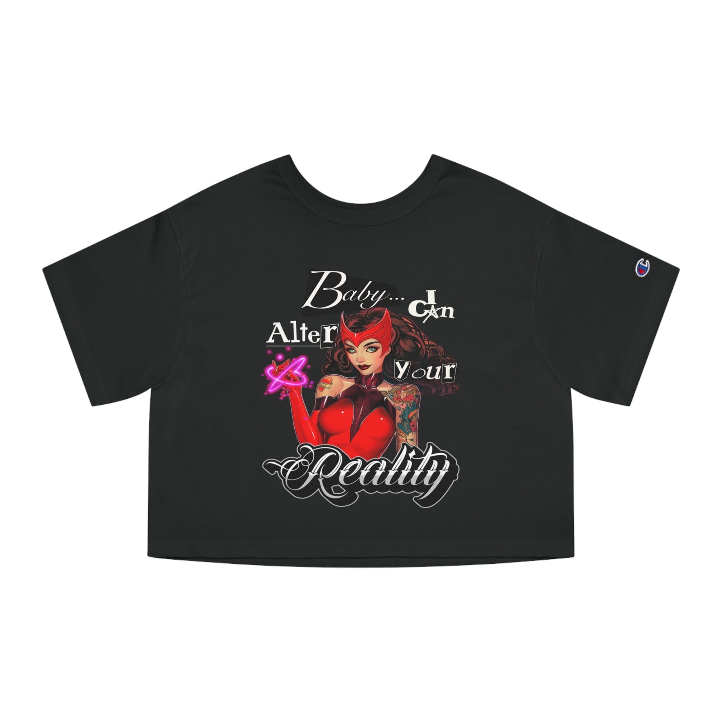 Champion Women’s Scarlet Crop Top