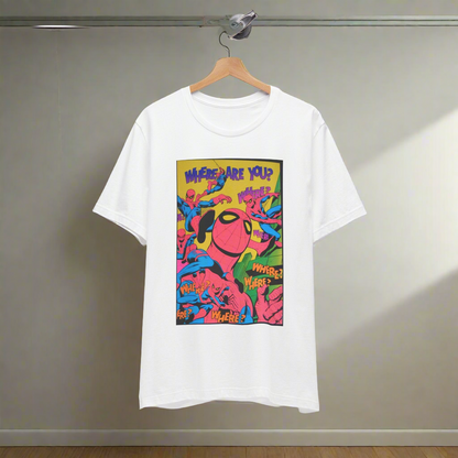 Groovy Spiderman Canna Tee •