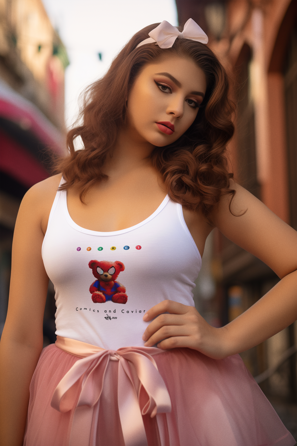 Spiderman Bear Women's Tank