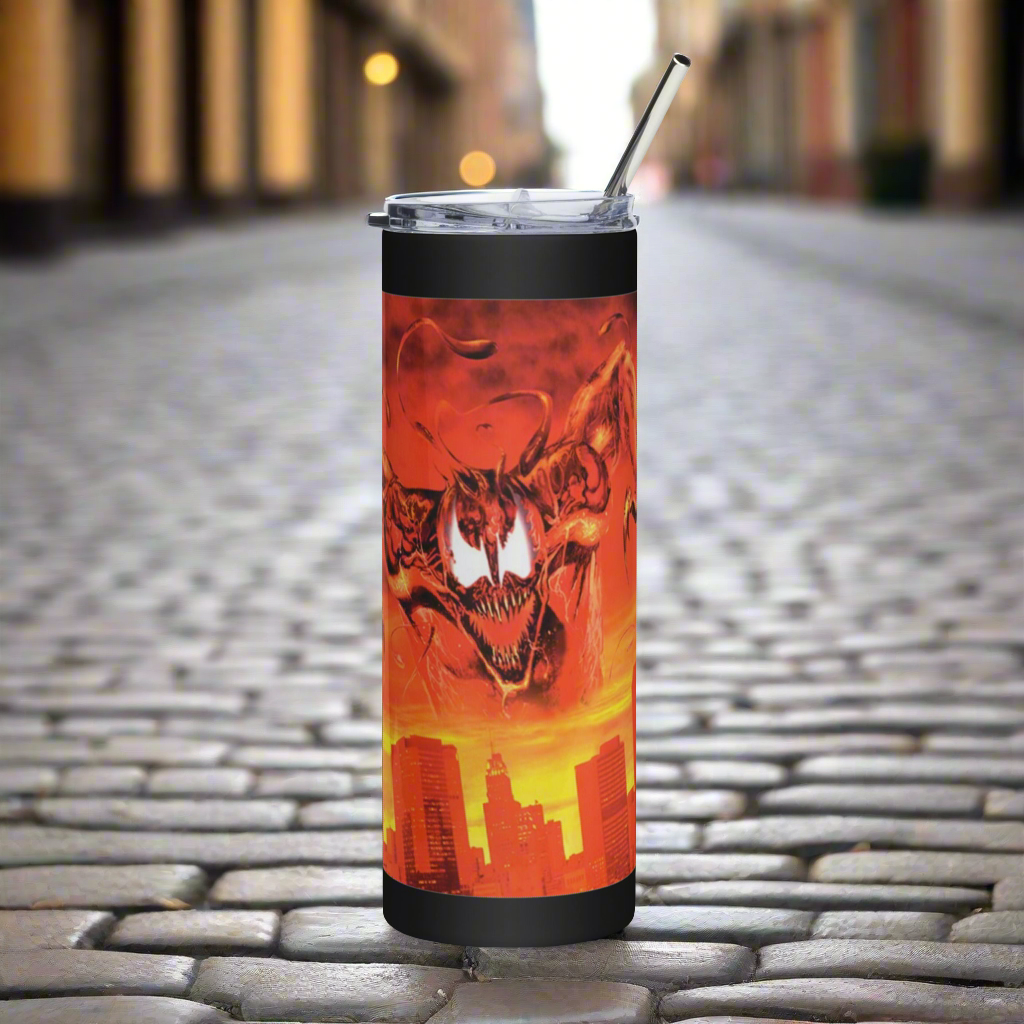 Maximum Carnage 90’s Stainless steel tumbler