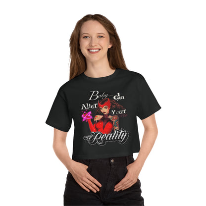Champion Women’s Scarlet Crop Top