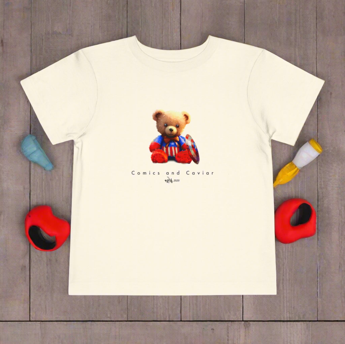 Captain Teddy Toddler Tee