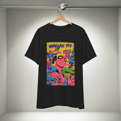 Groovy Spiderman Canna Tee •