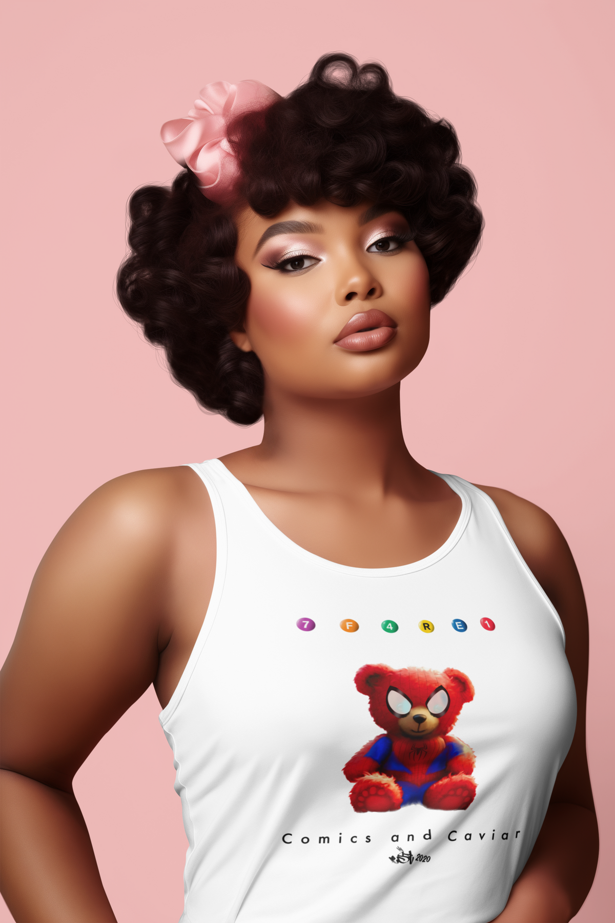 Spiderman Bear Women's Tank