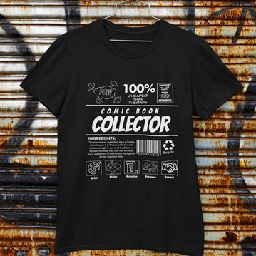 Comic Book Collector T-Shirt BLK •