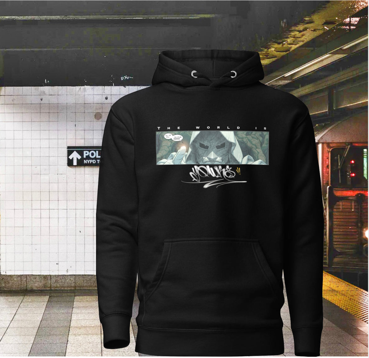 DOoM Pullover Hoodie Dark •