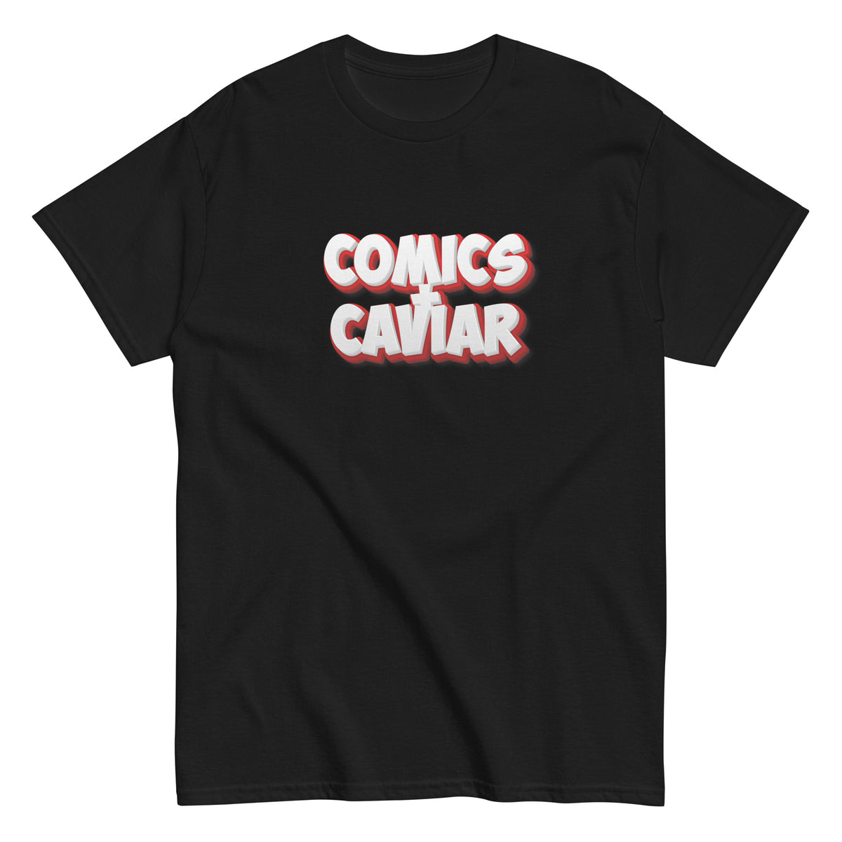 Men's Comics + Caviar tee •