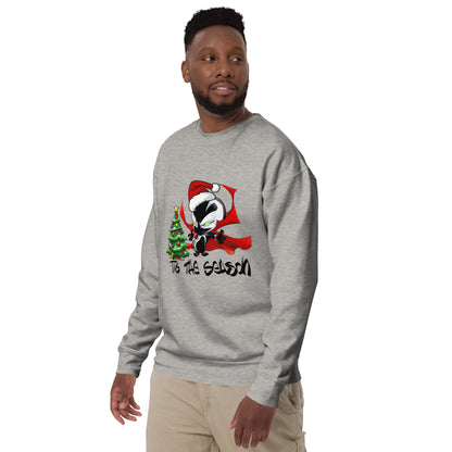 Christmas Spawn Sweatshirt (Grey)